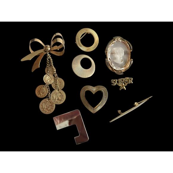 Vintage | Lot of 14 Brooches Pins | EUC - Picture 3 of 3